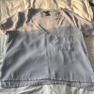 Forever 21 Soft Gray Top
